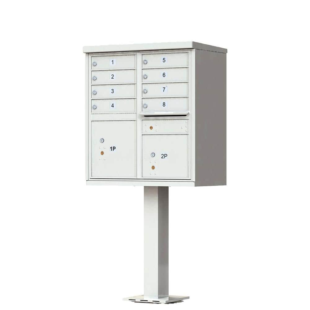 Florence USPS Delivery Pedestal Mounted vital Cluster Box Unit with 8 ...