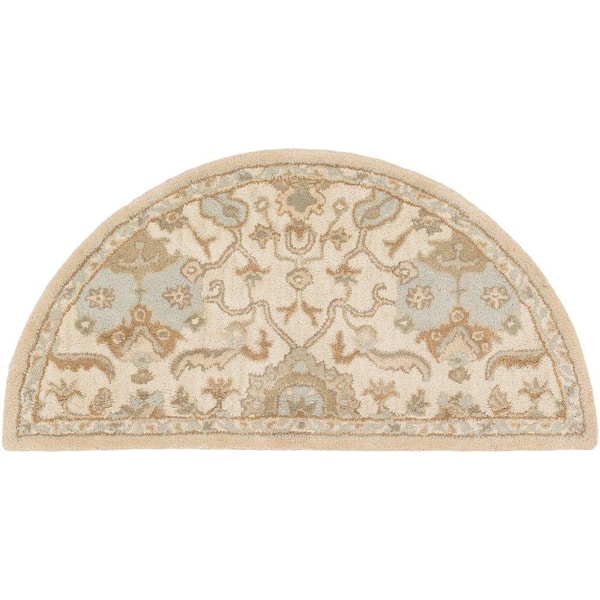 Livabliss Matthias Ivory Doormat 2 ft. x 4 ft. Hearth Indoor Area Rug