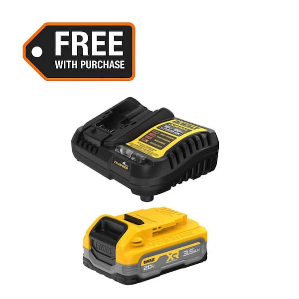 20V MAX XR POWERSTACK Lithium-Ion Battery Starter Kit with 3.5Ah Battery and Charger