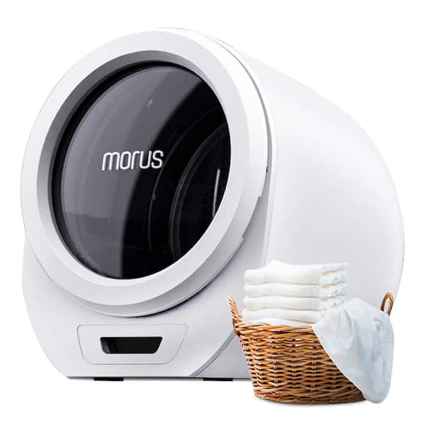 Morus Zero Compact Portable Electric Dryer, White | 16.2 in L, 19.3 in H, 20.8 in D