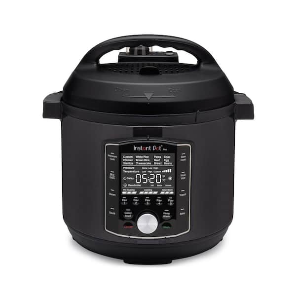 https://images.thdstatic.com/productImages/5aafbb2a-bfc5-41e8-a21f-c3d9953d7d50/svn/matte-black-instant-pot-electric-pressure-cookers-112-0123-01-64_600.jpg