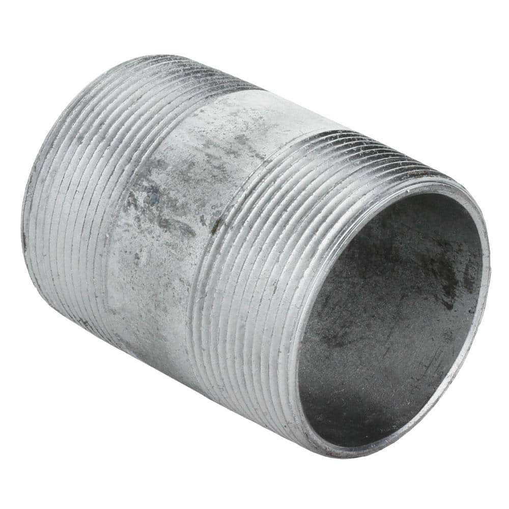 Commercial Electric 2 in. x 3 in. Rigid Metal Conduit (RMC) Nipple ...