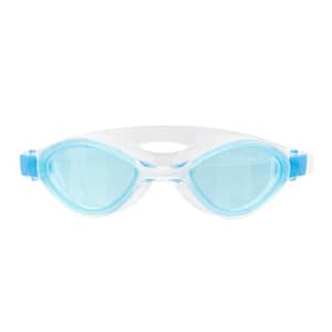 Blue Contemporary Sport Swim Goggles with Tinted Lenses