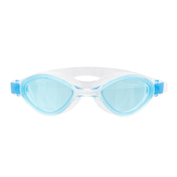 Poolmaster Blue Contemporary Sport Swim Goggles with Tinted Lenses