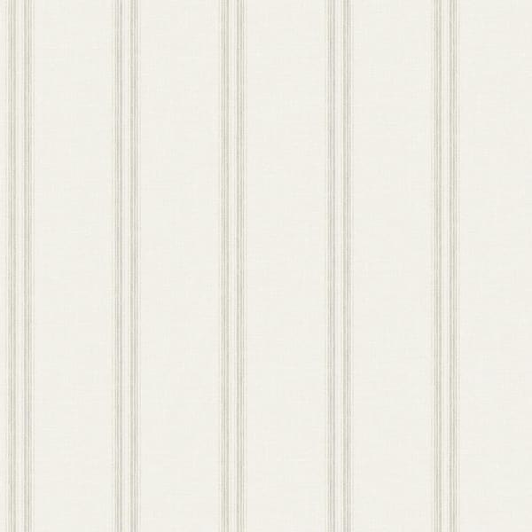 Chesapeake Johnny Grey Stripes Grey Wallpaper Sample