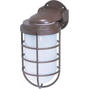 Nuvo Old Bronze Outdoor Hardwired Wall Lantern Sconce with No Bulbs Included