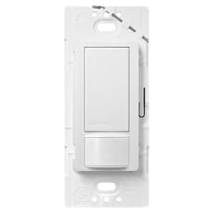 Maestro Motion Sensor Switch, No Neutral Required, 5-Amp, Single-Pole/Multi-Location, Snow (MS-OPS5M-SW)
