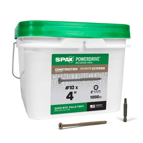 #8 x 2 in. Black Powertrim Exterior and Interior T10 T-Star Plus Trim Head Powertrim (100-Pieces)