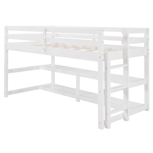 twin size loft bed frame