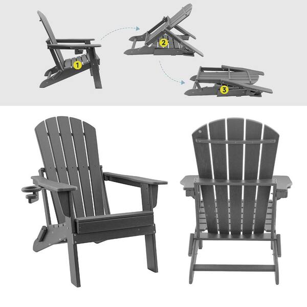 Morden Muse HDPE Adirondack Chair – Weatherproof, Maintenance-Free