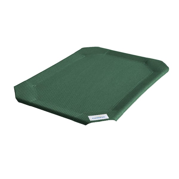Coolaroo Original Elevated Large Brunswick Green Replacement Pet Bed Cover