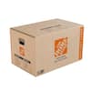 The Home Depot Large Heavy Duty Moving, Shipping, Storage Box with Handles HDLBX