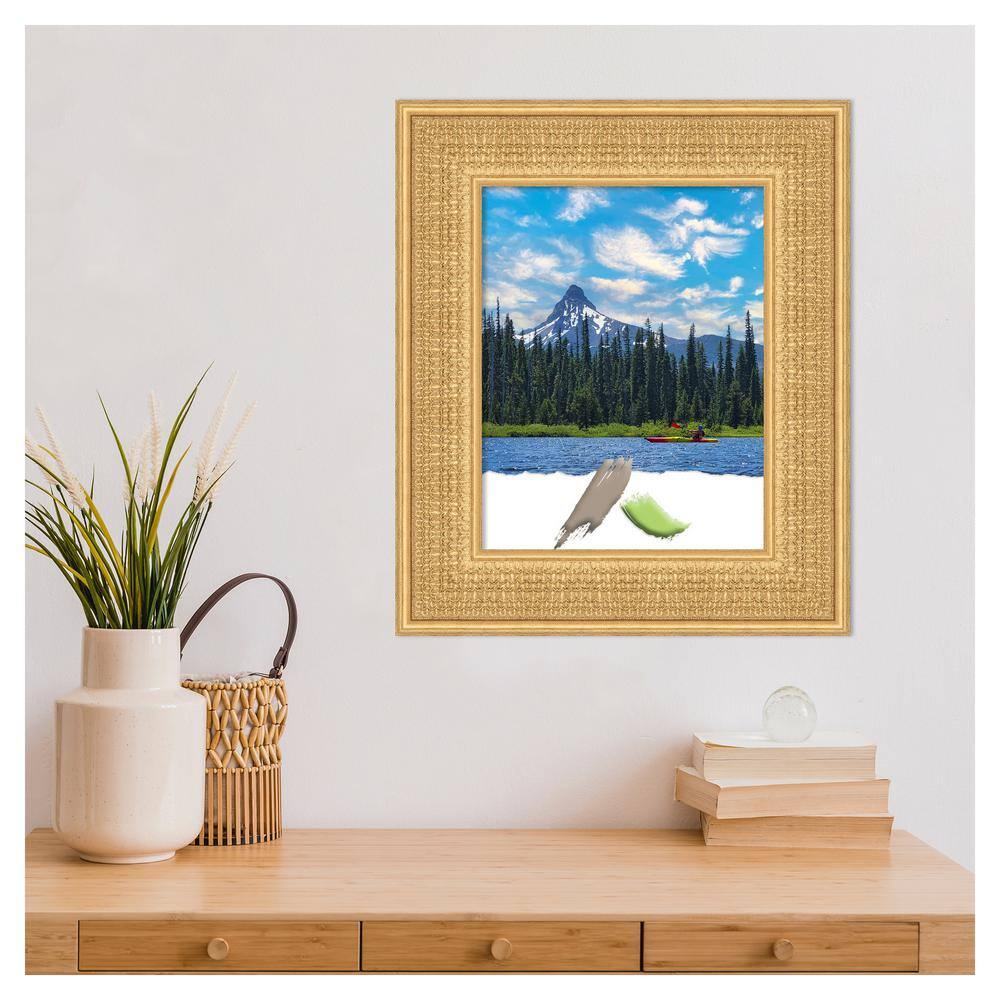 Trellis Gold 11x14 Wood Wall Picture Frame