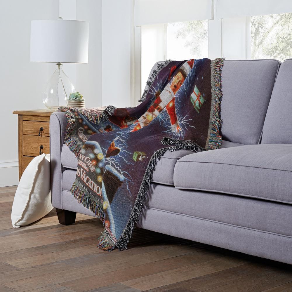 Shocking Chevy Christmas Vacation Woven Tapestry Throw Blanket, 48 x 60 inches
