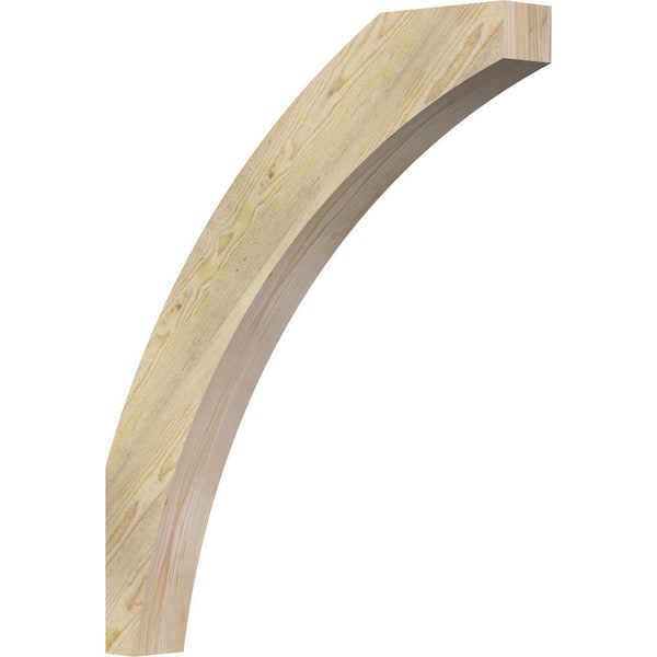 Ekena Millwork 4"W x 30"D x 36"H Thorton Rough Sawn Knee Brace, Douglas Fir
