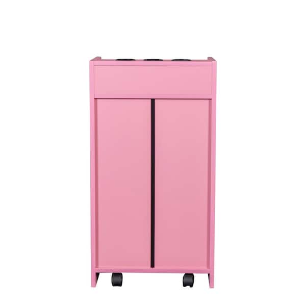 Ova – Cylindrical Cabinet (Pink) by Studio Yellowdot