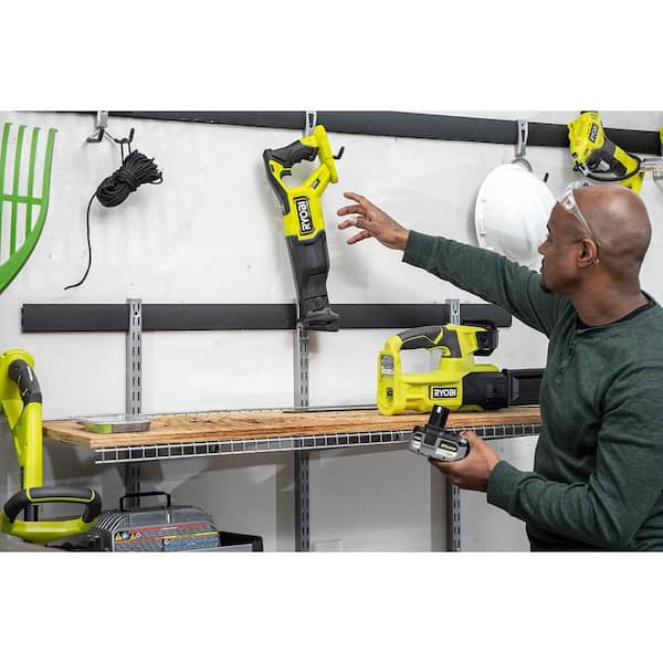 RYOBI - ONE+ 18V HP Brushless Reciprocating Saw Kit with (1) 2.0 Ah and (2) 4.0 Ah HIGH PERFORMANCE Batteries, and Charger