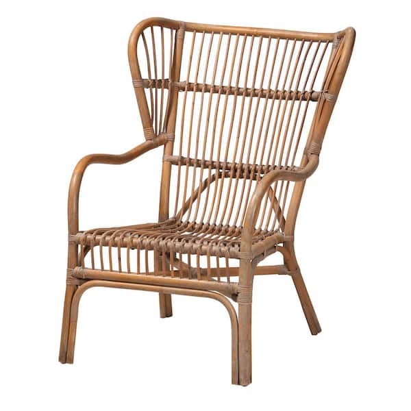 bali & pari Lamaria Natural Rattan Arm Chair
