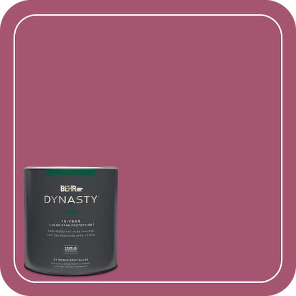 BEHR DYNASTY 1 qt. #110B-6 Cran Brook Semi-Gloss Exterior Stain-Blocking Paint & Primer