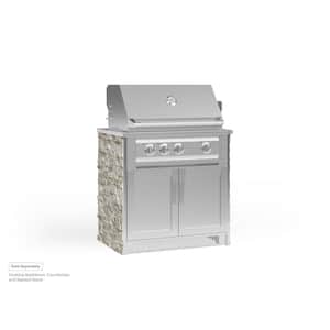 Outdoor Kitchen Signature Series 2-Piece Cabinet Set with 33 in. Grill Cabinet