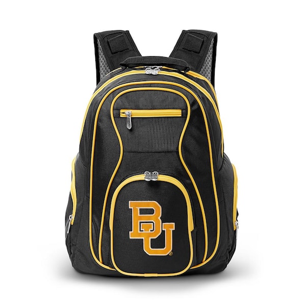 Denco NCAA Baylor Bears 19 in. Black Trim Color Laptop Backpack