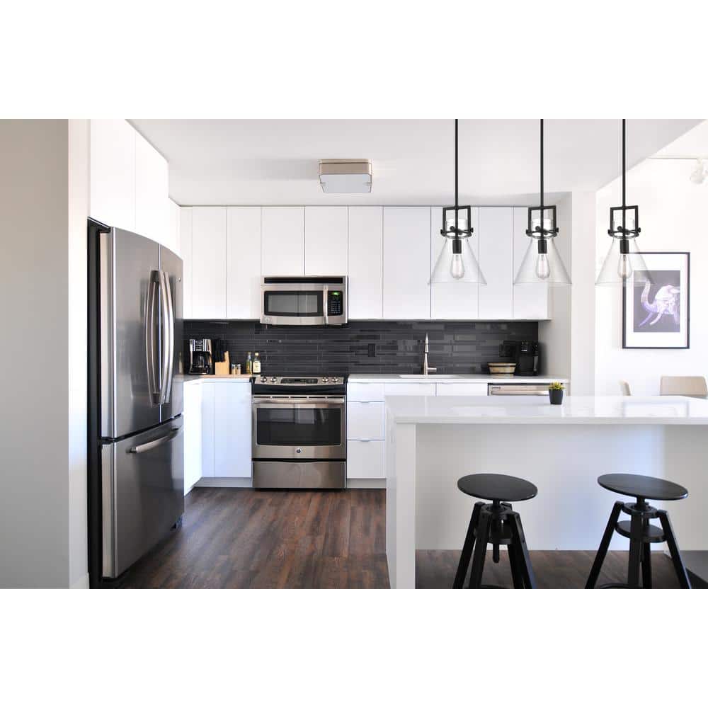 Newton 13'' Matte Black Mini Pendant with Industrial Cone Shade