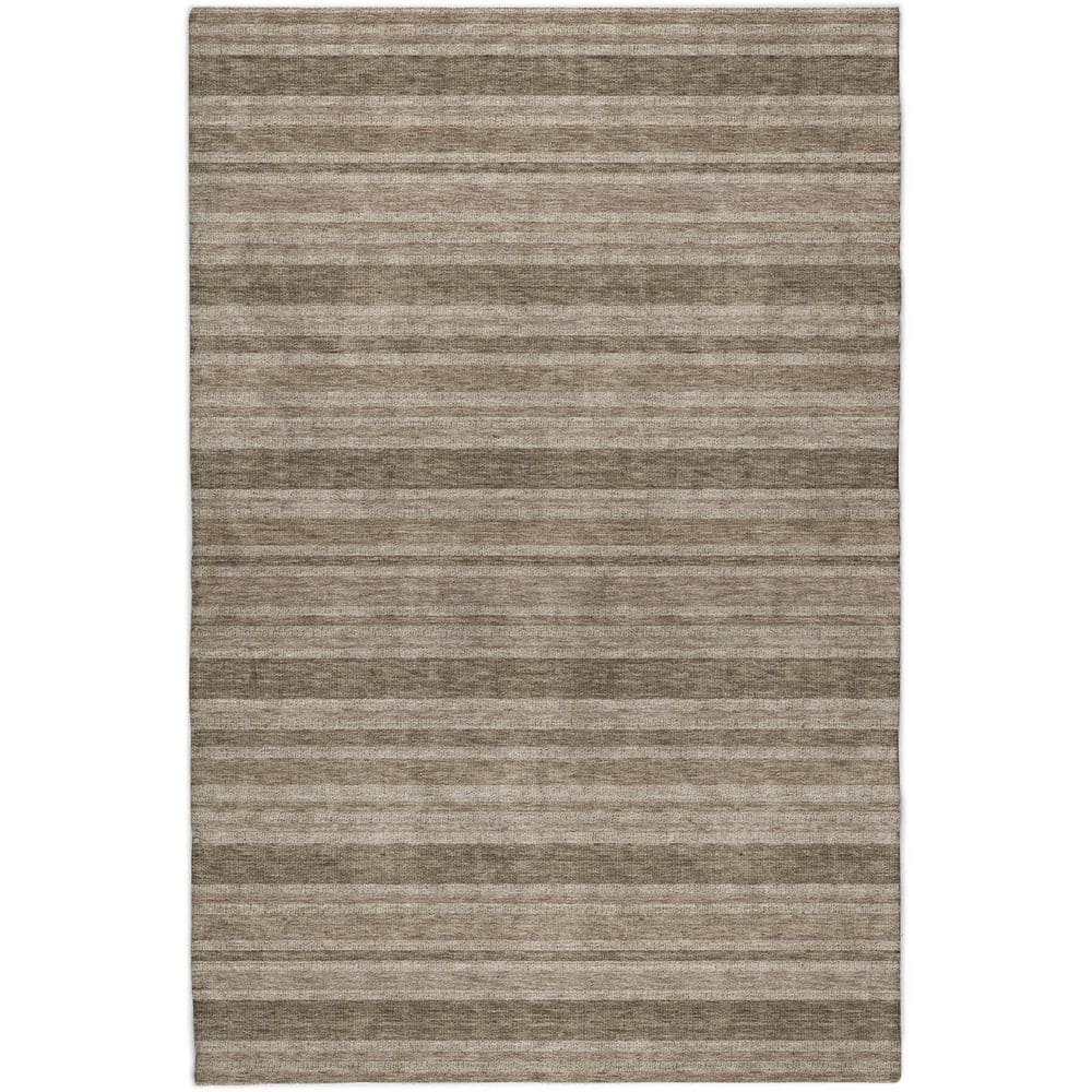 Dream Shag Premium Machine Washable Abstract ADS531 Taupe 8 ft. x 10 ft. Area Rug price history on PriceWatchPro