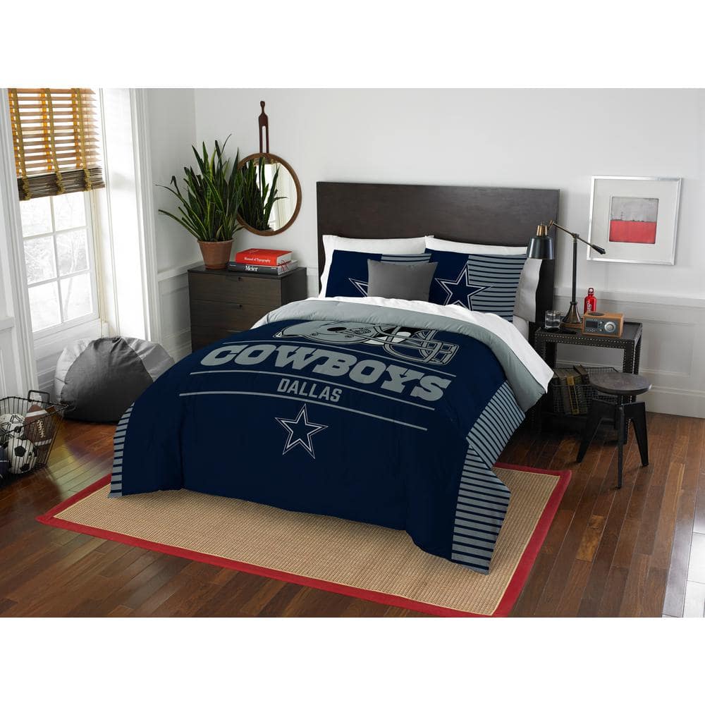 Pittsburgh Steelers Heathered Stripe 3-Piece Full/Queen Bed Set