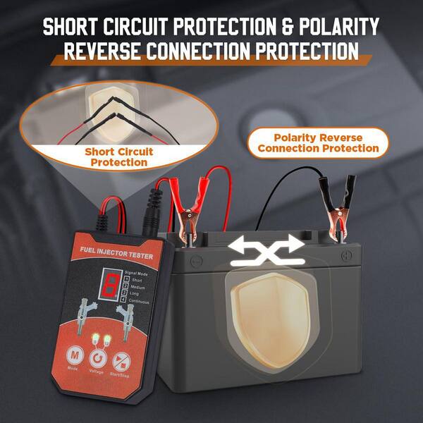 Oyezvary Universal Fuel Injector Tester Cleaner Kit w/ 6-Size