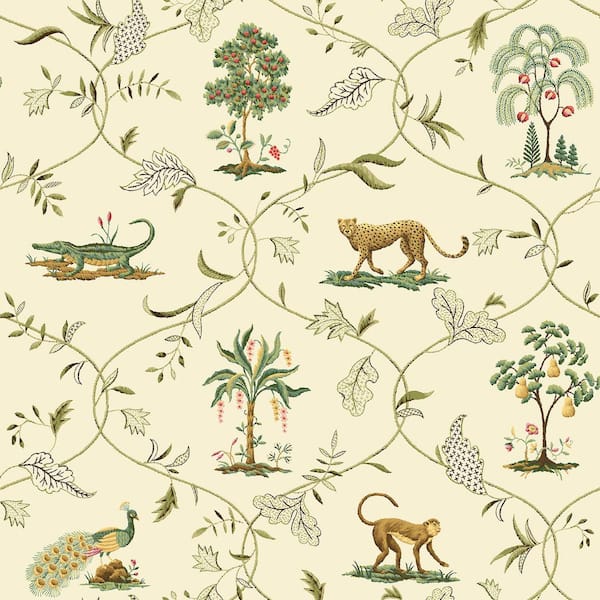 SURFACE STYLE Villandry Willow Vinyl Peel and Stick Wallpaper Roll ( Covers 30.75 sq. ft. )