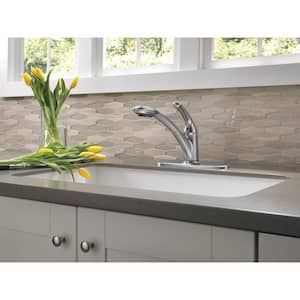 Signature Single-Handle Pull-Out Sprayer Kitchen Faucet In Arctic Stainless