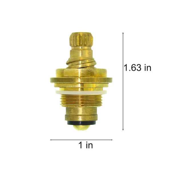 1 5/8 in. 17 pt Broach Hot Side Stem for Streamway Replaces 90169