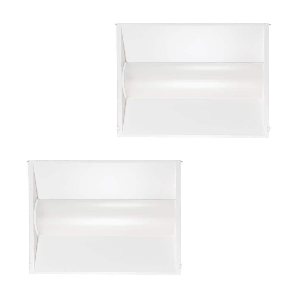 2 ft. x 2 ft. Integrated LED Watt/CCT Selectable White Troffer Retrofit Kit, 3750-5000 Lumens, 3500/4000/5000K (2-Pack) price history on PriceWatchPro