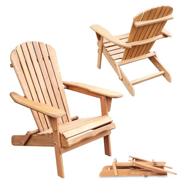 northbeam Brown Stained Wooden Preassembled Panels Folding