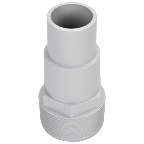 Northlight 4 in. White Swimming Pool or Spa Threaded Hose Adapter