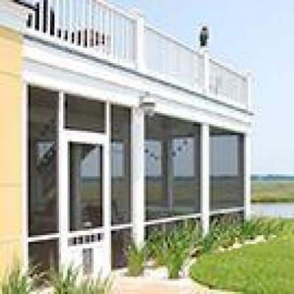 1 in. x 2 in. x 8 ft. Bronze Fast Track Self-Mating Porch Screening Channel