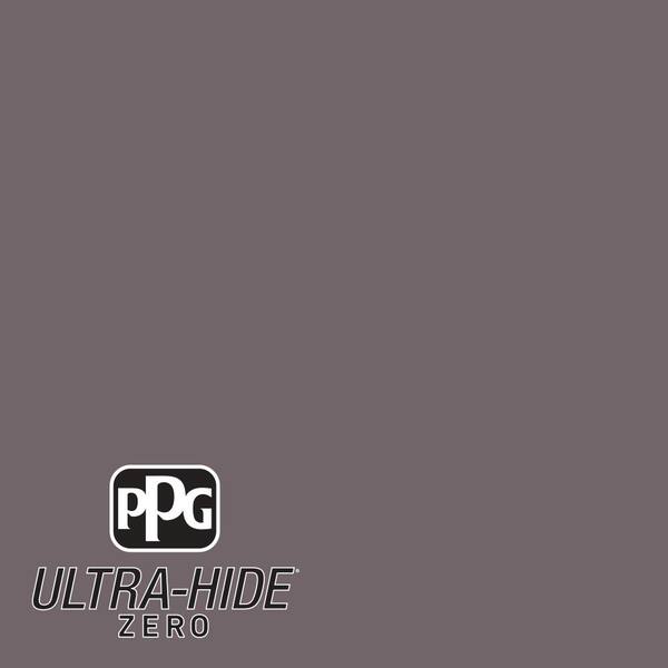 PPG 1 gal. #HDPCN59 Ultra-Hide Zero Black Frosted Plum Eggshell Interior Paint