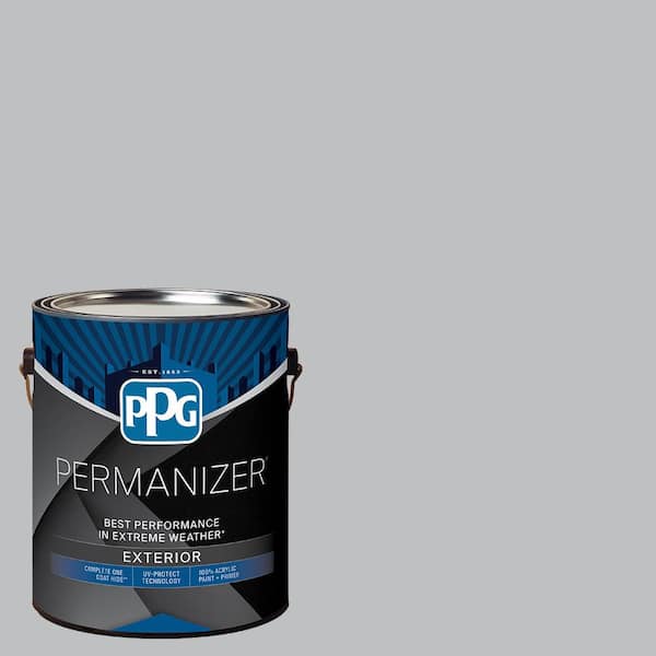 PERMANIZER 1 gal. PPG1013-3 Whirlwind Satin Exterior Paint