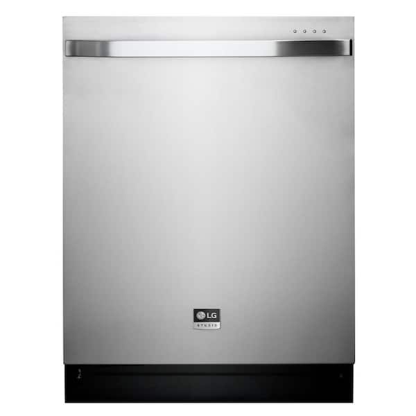 LG Top Control Dishwasher in Stainless Steel with Stainless Steel Tub and TrueSteam Technology