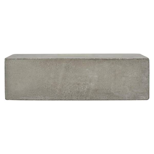 Vigoro 12.3 in. Trio Medium Concrete Gray Concrete Planter