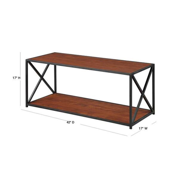 Convenience Concepts Tucson 42 In Black Cherry Large Rectangle Wood Coffee Table With Shelf 161842 The Home Depot - Black Cherry Wood Coffee Table Convenience Concepts Tucson 42 In Black Cherry Large Rectangle Wood Coffee Table With Shelf 161842 The Home Depot - Black Cherry Wood Coffee Table