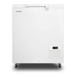 4.8 cu. ft. Manual Defrost Commercial Chest Freezer in White