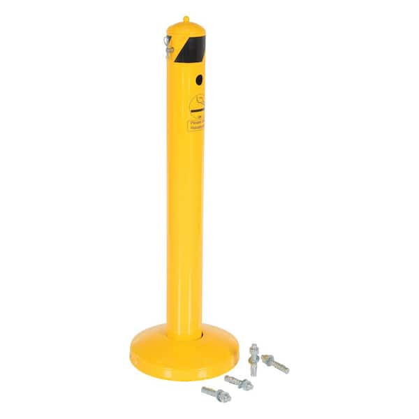 Vestil Smokers Bollard Dome Base and concrete HDWR