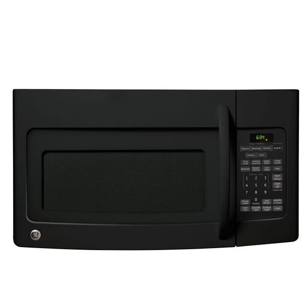 GE 1.7 cu. ft. Over-the-Range Microwave in Black