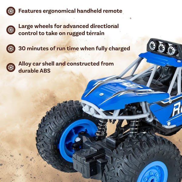 Sunnydaze Monster Truck Remote Control Racing Car STZ-7341 - The