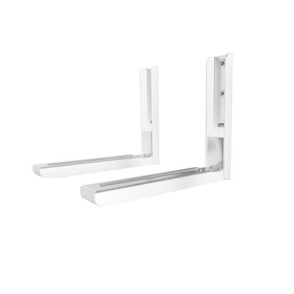 AVF Universal Wall-Mounted Microwave Bracket in White