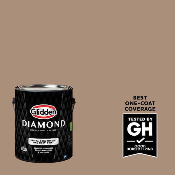 Glidden Diamond 1 gal. PPG1079-5 Cocoloco Semi-Gloss Interior Paint with Primer