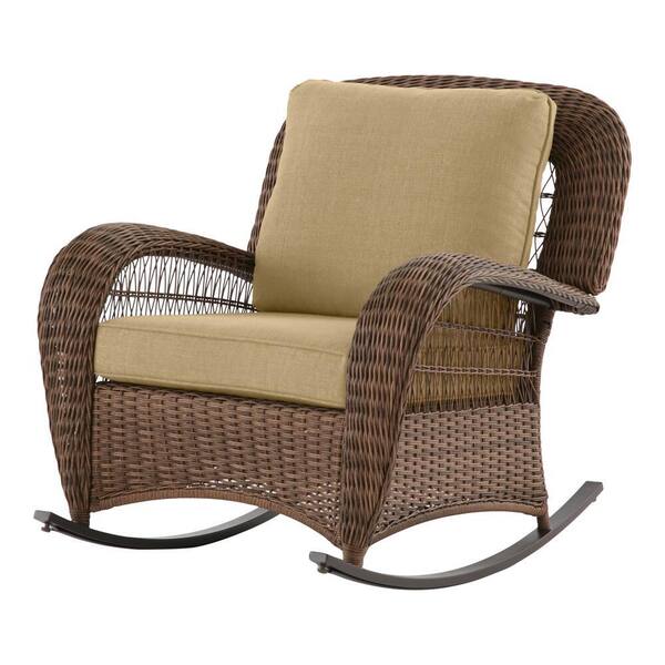 hampton bay wicker rocker