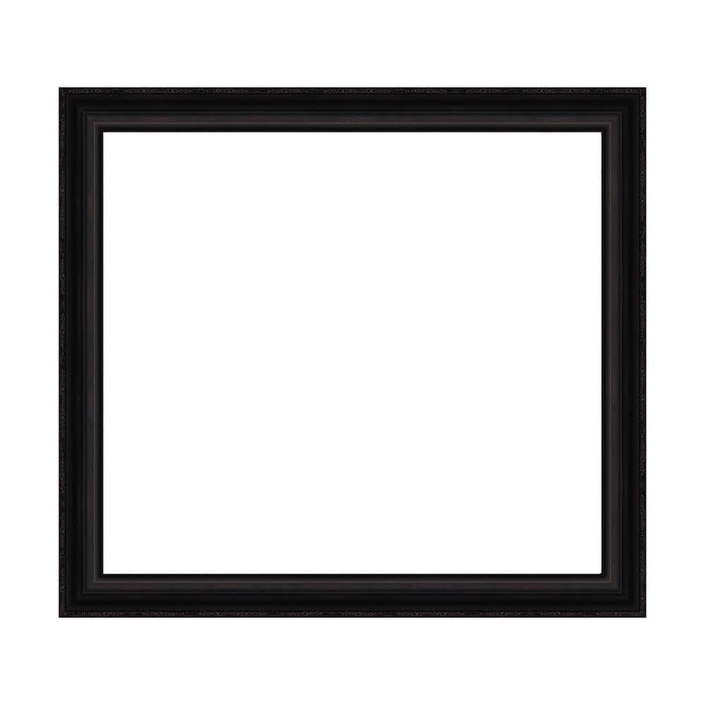 Mirror Makeover Parlor Black 41.25 in. W x 37.25 in. H Bathroom Mirror Frame Border Kit-Fits a 40 x 36 Mirror price history on PriceWatchPro