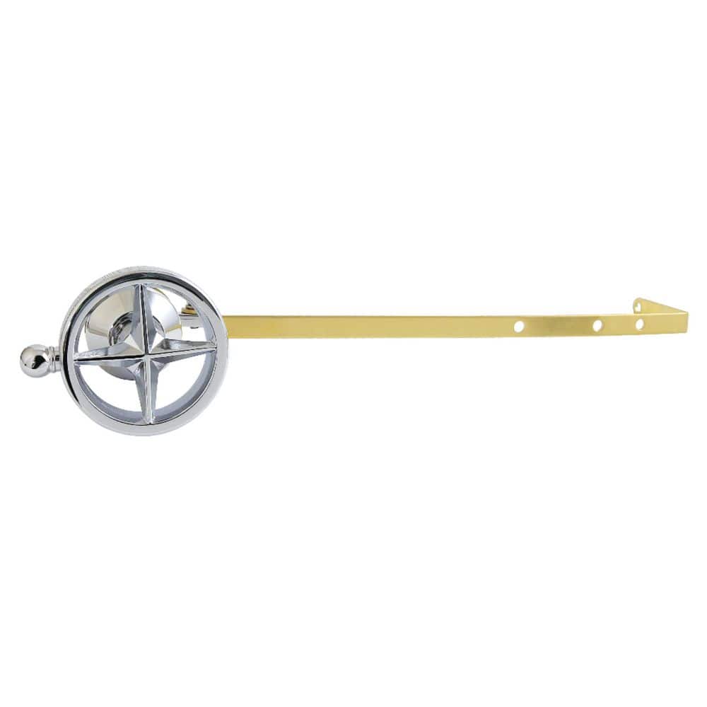 Levante Universal Front or Side Mount Toilet Tank Lever with Knurled Handle in Polished Chrome price history on PriceWatchPro